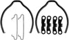 Textar Parking Brake Shoes Accessory Fitting Kit Rear Axle 97030700 thumbnail