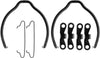 Textar Parking Brake Shoes Accessory Fitting Kit Rear Axle 97030700 thumbnail