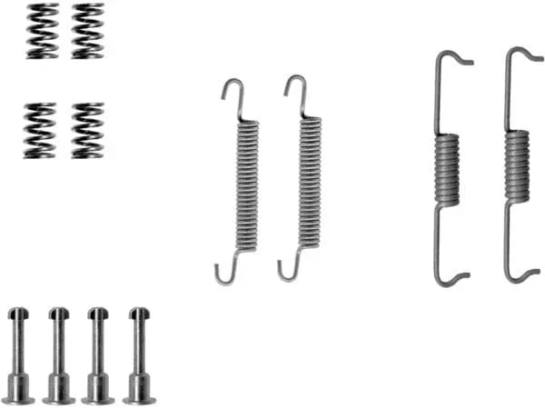 Textar Parking Brake Shoes Accessory Fitting Kit Rear Axle 97032200 - image 4