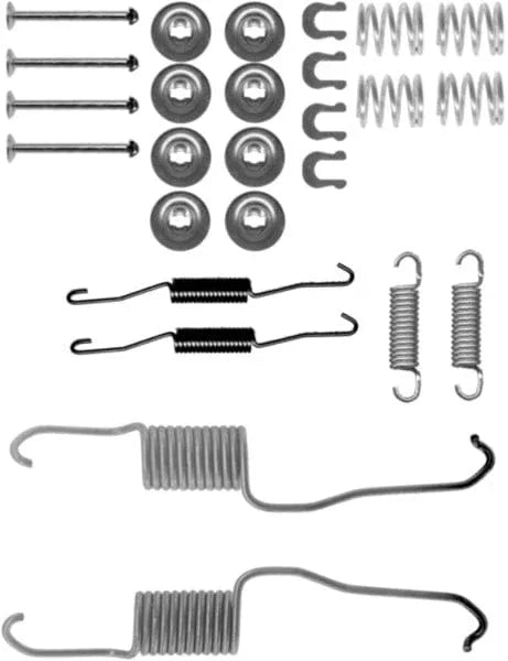 Textar Brake Shoes Accessory Fitting Kit Rear Axle 97033300 - image 2