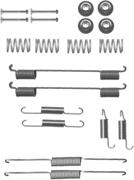 Textar Brake Shoes Accessory Fitting Kit Rear Axle 97033900 - image 2