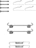 Textar Parking Brake Shoes Accessory Fitting Kit Rear Axle 97034600 thumbnail