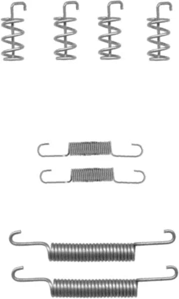 Textar Parking Brake Shoes Accessory Fitting Kit Rear Axle 97034800 - image 3