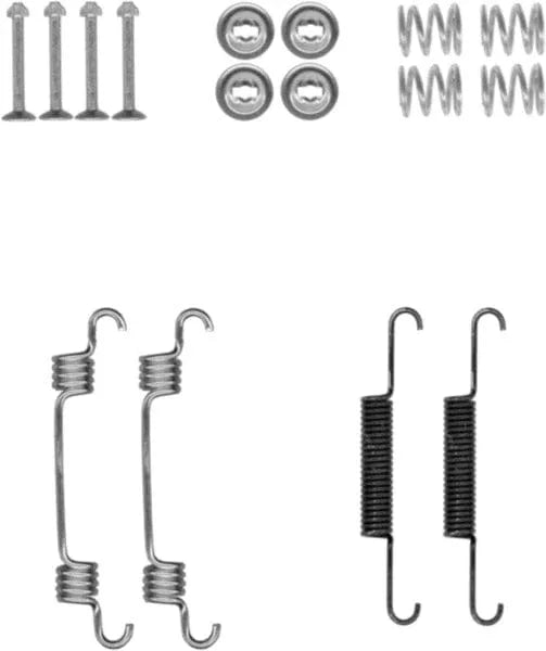 Textar Parking Brake Shoes Accessory Fitting Kit Rear Axle 97036300 - image 3