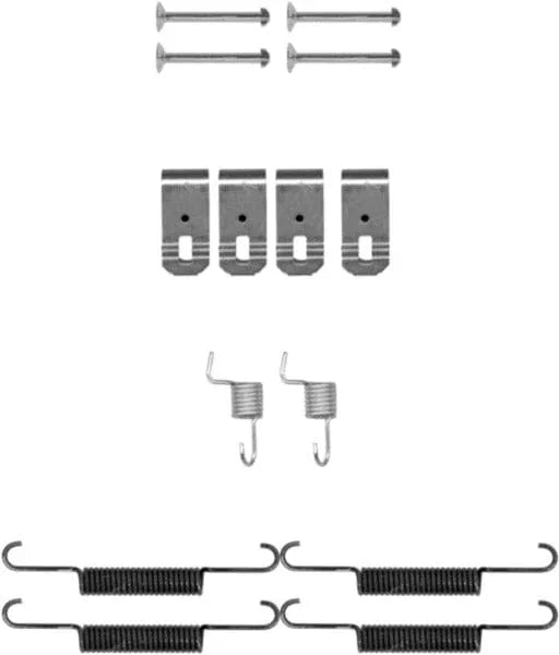 Textar Parking Brake Shoes Accessory Fitting Kit Rear Axle 97036700 - image 3