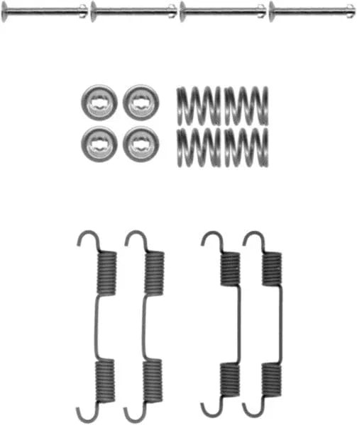 Textar Parking Brake Shoes Accessory Fitting Kit Rear Axle 97036800 - image 3