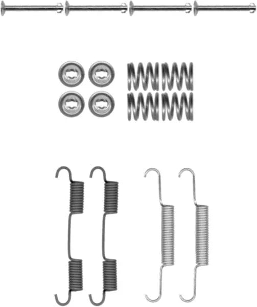 Textar Parking Brake Shoes Accessory Fitting Kit Rear Axle 97037500 - image 3