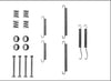 Textar Brake Shoes Accessory Fitting Kit Rear Axle 97040600 thumbnail