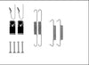 Textar Parking Brake Shoes Accessory Fitting Kit Rear Axle 97043200 thumbnail