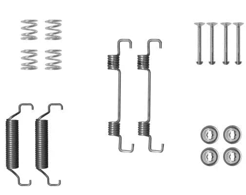 Textar Parking Brake Shoes Accessory Fitting Kit Rear Axle 97046300 - image 3