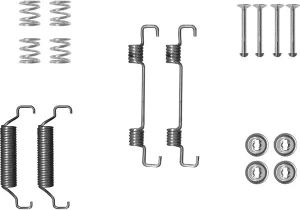 Textar Parking Brake Shoes Accessory Fitting Kit Rear Axle 97046300 - image 4