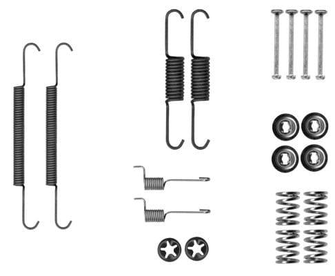 Textar Parking Brake Shoes Accessory Fitting Kit Rear Axle 97047600 - image 3