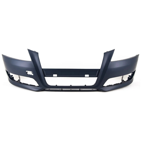 Fits Audi A3 3/5 Door Hatchback 2008-2012, Cabriolet 2008-2013 Front Bumper Primed Not For S Line No Sensor Or Washer Holes