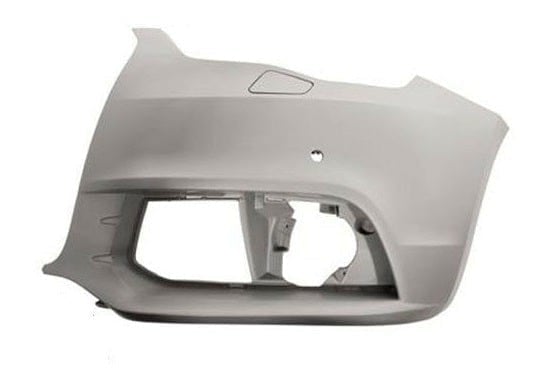 AD1075 Audi A1 2010-2014 Front Bumper End Passenger Side Primed With Washer Hole & Pdc 