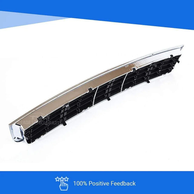 Fits Audi A4 2001-2005 Front Lower Centre Bumper Grille Black & Chrome - image 5