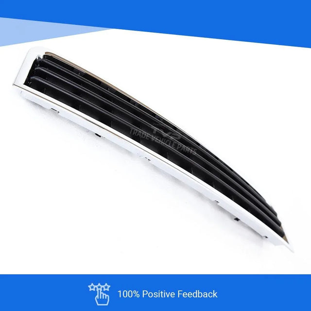 Fits Audi A4 2001-2005 Front Lower Centre Bumper Grille Black & Chrome - image 6
