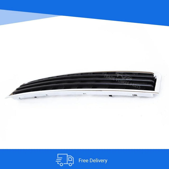 Fits Audi A4 2001-2005 Front Lower Centre Bumper Grille Black & Chrome - image 7