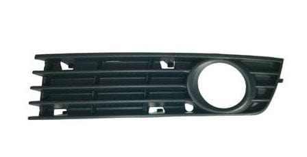 AD1118 Audi A4 2001-2005 Front Bumper Fog Grille Passenger Side With Hole Closed Type
