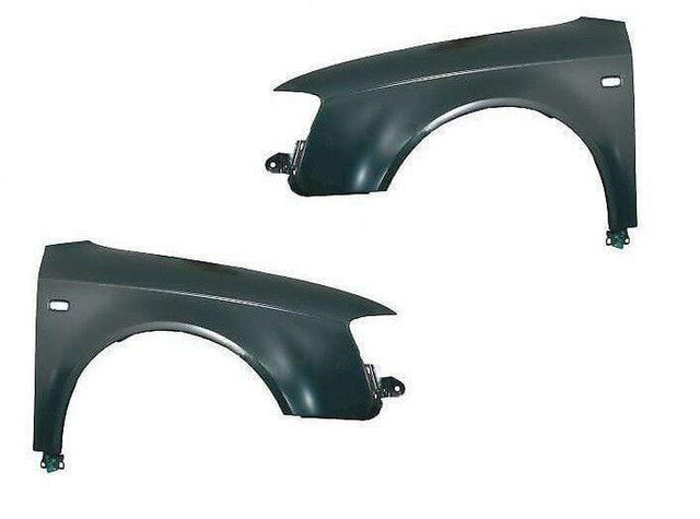 Fits Audi A4 B76 2005-2008 Front Wing Primed Pair Left & Right With Repeater Hole - image 2