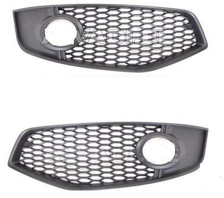 AD1513 Audi A3 S3 2006-2008 Front Bumper Fog Grille With Lamp Hole Pair Left & Right