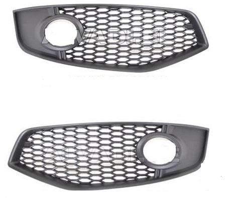 Fits Audi A3 S3 2006-2008 Front Bumper Fog Grille With Lamp Hole Pair Left & Right - image 2