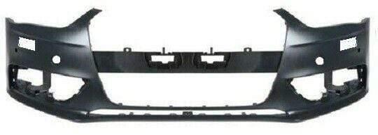 Fits Audi A4 Saloon 2012-2015 Front Bumper Primed With Pdc & Washer Holes - image 2