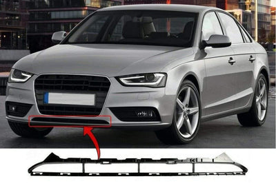 Fits Audi A4 Saloon 2012-2015 Front Lower Centre Bumper Grille Standard Models Not For S-Line - tradevehicleparts.co.uk