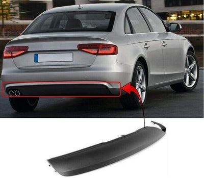 Fits Audi A4 B8 Saloon 2012-2015 Facelift Rear Bumper Spoiler Diffuser - tradevehicleparts.co.uk