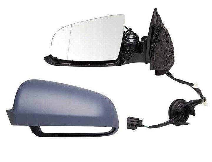 AD5040 Audi A3 4Door 2004-2008 Door Wing Mirror Electric Heated Primed Cover Power Fold Passenger Side