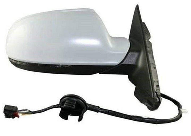 Fits Audi A3 S3 5Door 2010-2012 Door Wing Mirror Electric Heated Power Fold Primed Cover Driver Side - image 2
