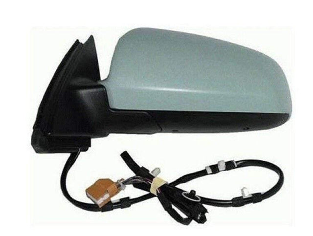 Fits Audi A4 2001-2008 Door Wing Mirror Electric Heated Primed Cover Passenger Side - image 3