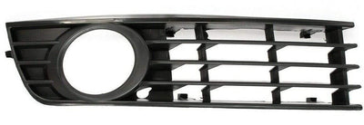 Fits Audi A4 2001-2004 Front Bumper Fog Grille Driver Side Saloon Standard Models - tradevehicleparts.co.uk