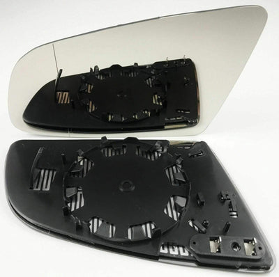 Fits Audi A4 2005-2008 Door Wing Mirror Glass Passenger Side Saloon - tradevehicleparts.co.uk