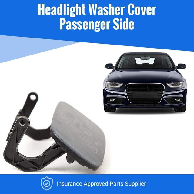 Fits Audi A4 Saloon 2012-2015 Headlight Washer Cover Passenger Side - image 2
