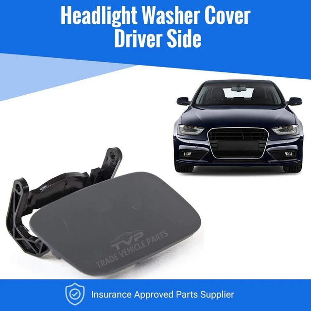 Fits Audi A4 Estate 2012-2015 Headlight Washer Cover Driver Side - image 2