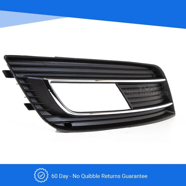 Fits Audi A4 2012-2015 Front Bumper Fog Grille With Fog Hole Estate Passenger Side - image 6
