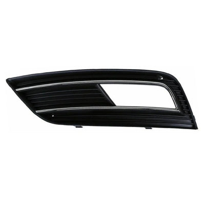 Fits Audi A4 2012-2015 Front Bumper Fog Grille With Fog Hole Estate Passenger Side - tradevehicleparts.co.uk