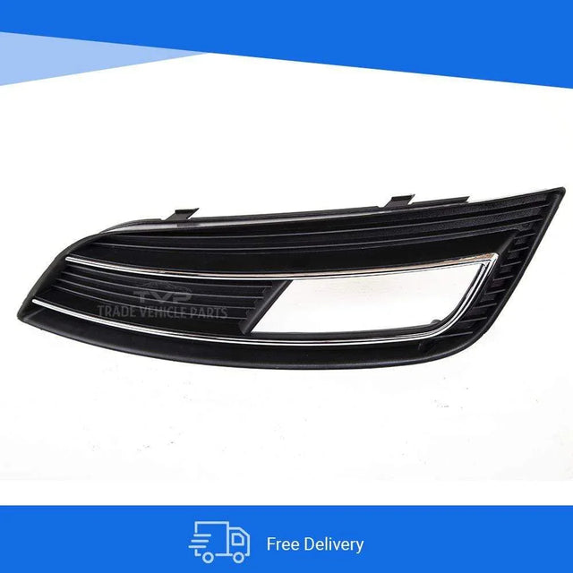 Fits Audi A4 2012-2015 Front Bumper Fog Grille With Fog Hole Saloon Driver Side - image 6