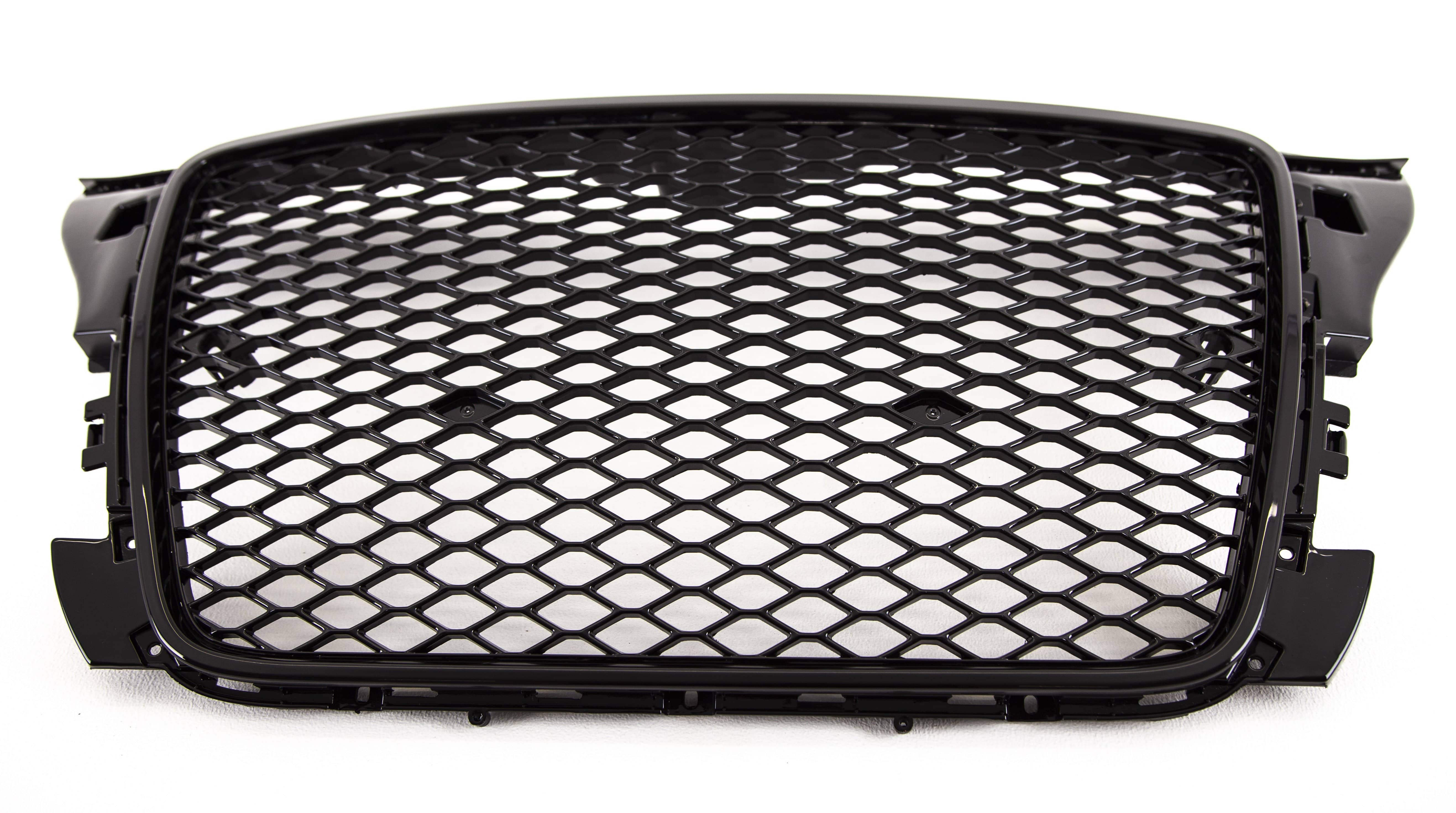 Audi A3 S3 20082012 Front Main Grille Gloss Black RS3 Look