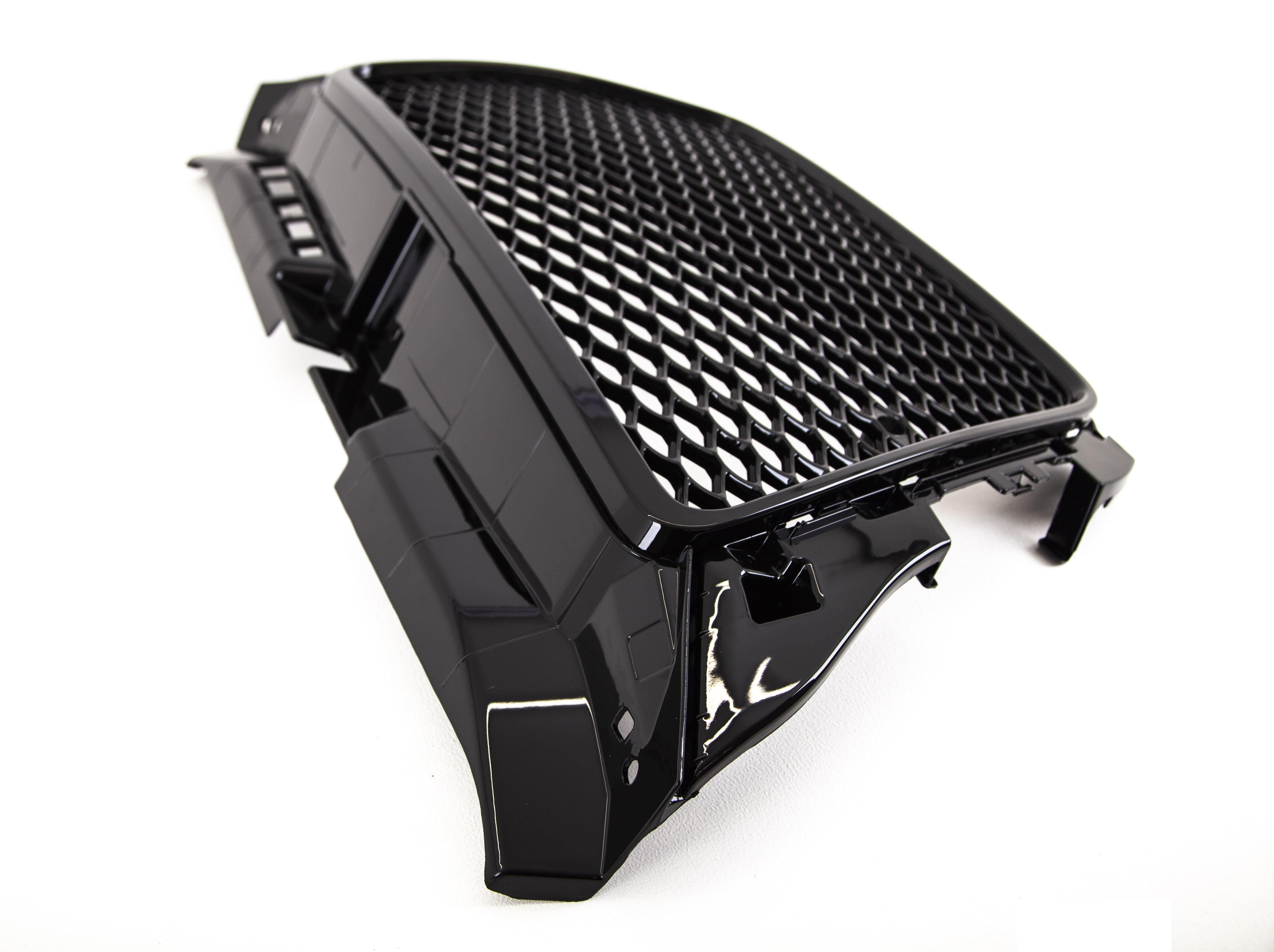 RS3 Look Front Grill High-gloss Black Edition for Audi A3 8P - WWW