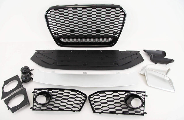 Fits Audi A6 S6 2011-2014 Front Bumper Full Body Kit Sport With PDC & Washer Holes - image 3