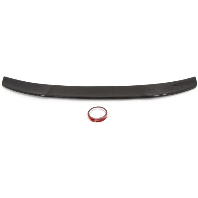 Fits Audi A3 S3 RS3 Saloon Real Carbon Fibre Trunk Boot Lip Spoiler - image 2