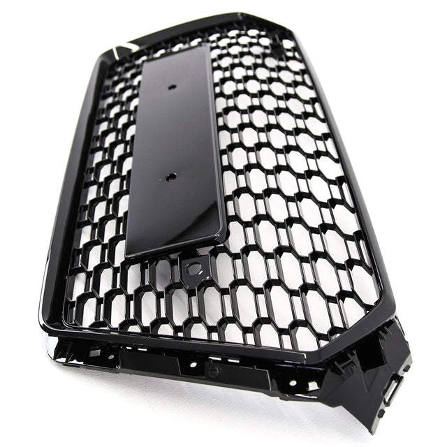 Fits Audi A4 S4 B9 2015-2018 Front Bumper Grille Gloss Black Honeycomb Sport - image 5
