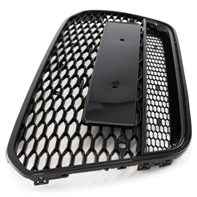 Fits Audi A6 S6 C7 2011-2015 Front Bumper Grille Honeycomb Gloss Black Sport - image 6