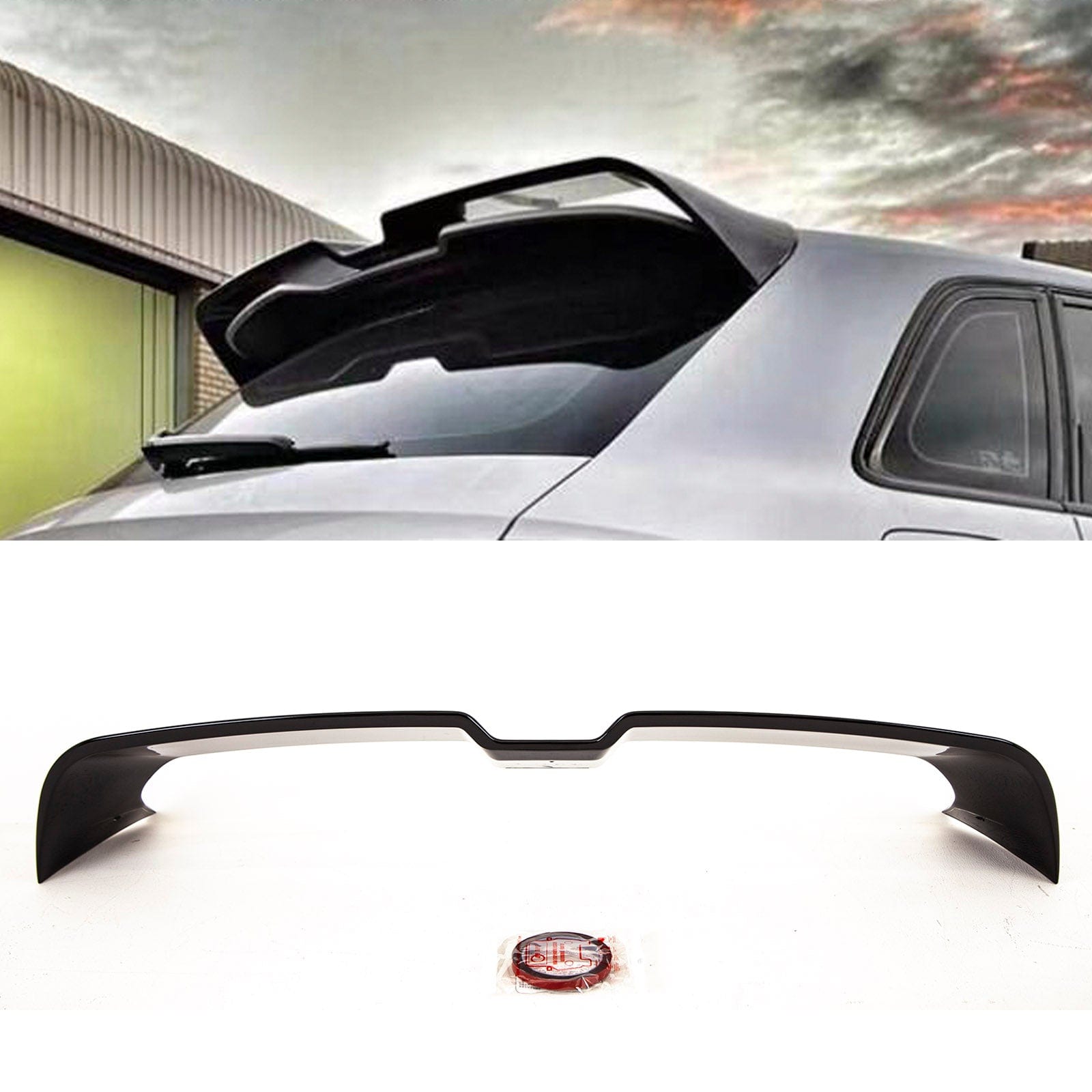 AD5200 Audi A3 8V Sportback 2013-2020 Rear Roof Boot Lip Spoiler Oettinger Style Gloss Black