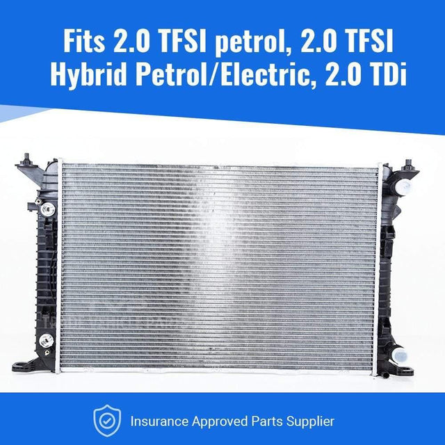 Fits Audi Q5/Sq5 2009-2017 Radiator (2.0 Tfsi Petrol) (2.0 Tfsi Hybrid Petrol/Electric)( 2.0 Tdi)(Automatic) (With Ac) - image 3