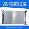 Fits Audi Q5/Sq5 2009-2017 Radiator (2.0 Tfsi Petrol) (2.0 Tfsi Hybrid Petrol/Electric)( 2.0 Tdi)(Automatic) (With Ac) thumbnail