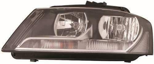 Fits Audi A3 Hatchback 2008-2012 Headlight Headlamp Halogen With Motor Passenger Side - image 2