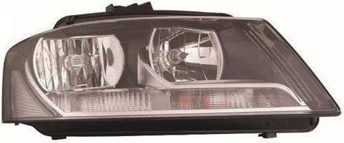 Fits Audi A3 Cabriolet 2008-2013 Headlight Headlamp Halogen With Motor Driver Side - image 2