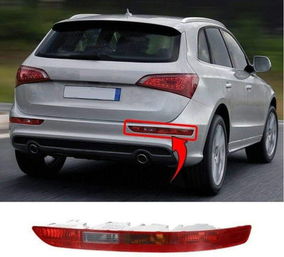 Fits Audi Q5 2009-2017 Rear Light Lamp Bumper Mounted Driver Side - tradevehicleparts.co.uk